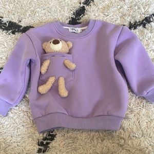 Lola and the boys bear sweatshirt